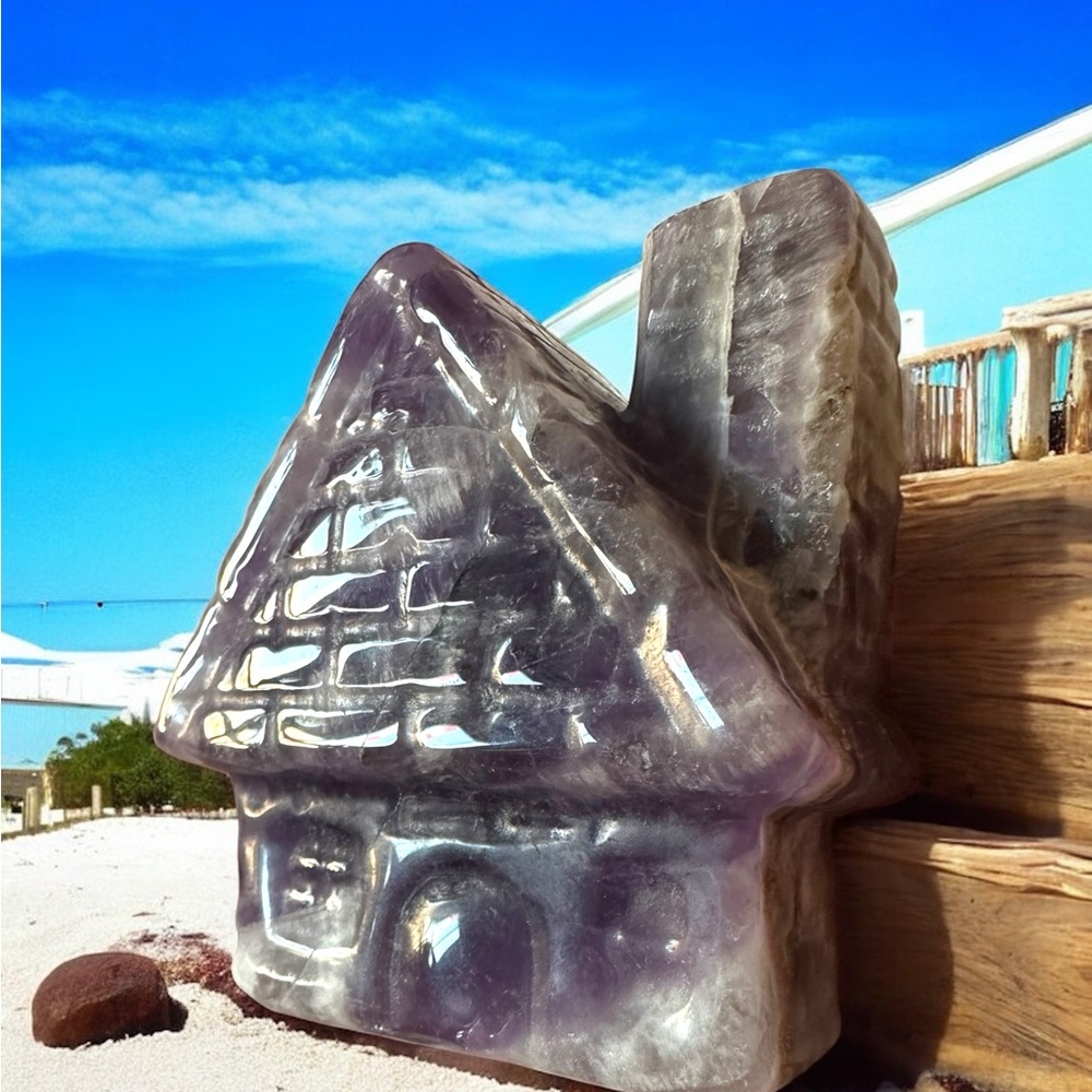 Amethyst Crystal Cottage House